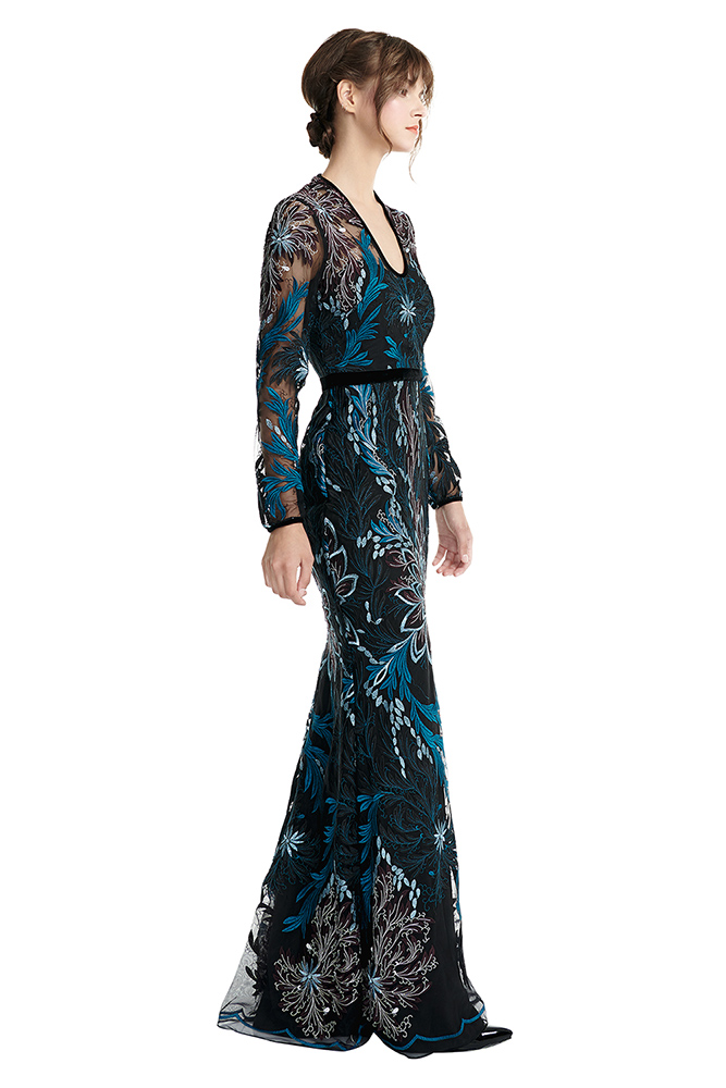 side view of the dress